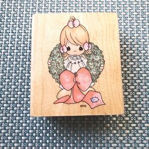 VTG rubberstamp Precious Moments